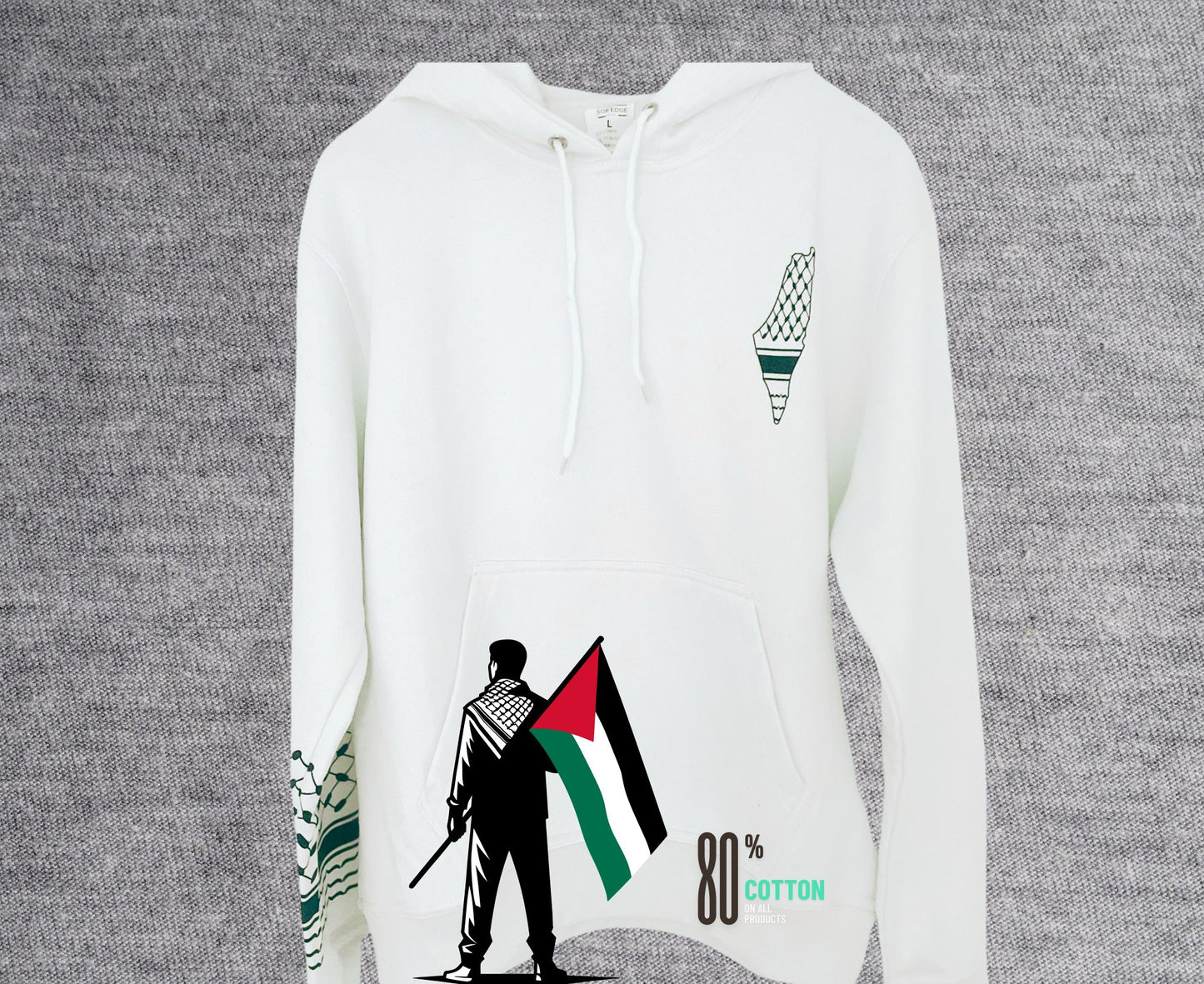 Stand with GAZA - White